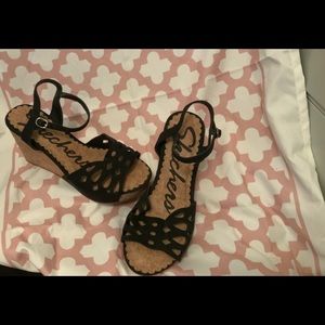 Skechers Black Wedge